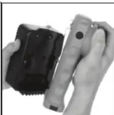 NightStick XPR5572R - WARNING: Attempting to push the Angle Light straight into the charger or from an angle above or below, could result in damage to the charger and should not be attempted. - 3