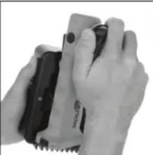 NightStick XPR5572R - WARNING: Attempting to push the Angle Light straight into the charger or from an angle above or below, could result in damage to the charger and should not be attempted. - 2