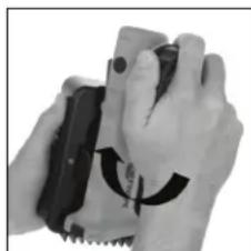 NightStick XPR5572R - PLACING THE ANGLE LIGHT INTO THE CHARGER - 1