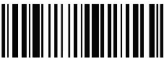 Black and white barcode image with vertical lines on both sides