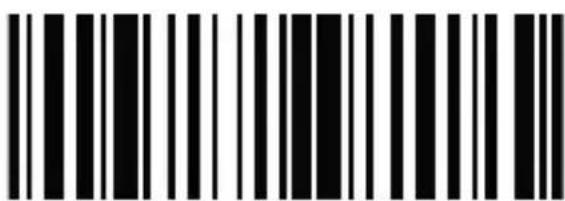 Black and white barcode image with vertical lines on both sides