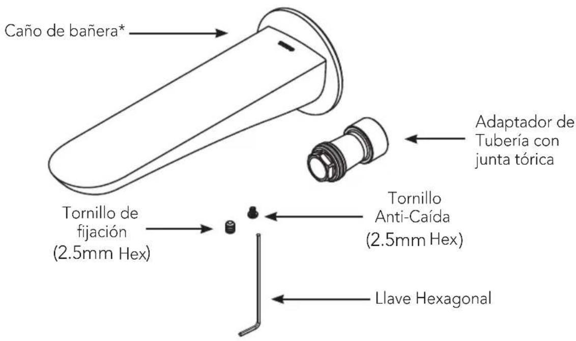 TOTO TBG02001U - PARTES INCLUIDAS - 1