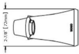 TOTO Silas TB210S - ROUGH-IN DIMENSIONS / DIMENSIONES PRELIMINARES / DIMENSIONS BRUTES - 5
