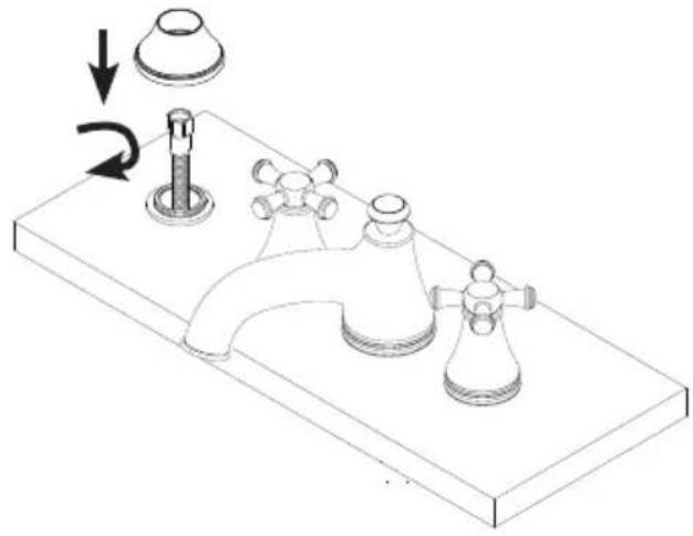 TOTO Silas TB210S - INSTALLATION PROCEDURE - Handshower - 1