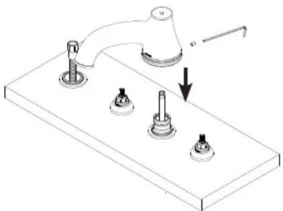 TOTO Silas TB210S - INSTALLATION PROCEDURE - Spout - 2