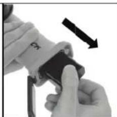NightStick XPP5570RA - Removing the Non-Rechargeable Battery Carrier - 3