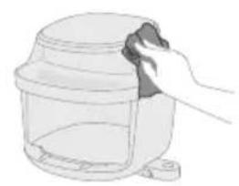 PHILIPS NA543 - Limpeza de rotina - 4