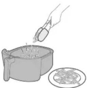 PHILIPS NA543 - Kuumaohufrittimise reziim - 9