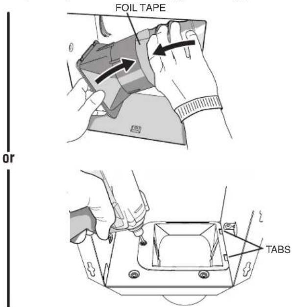 FOIL TAPE or TABS