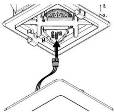 BROAN Roomside BELS8 - Re-install wiring panel and secure with screw from parts bag. - 5