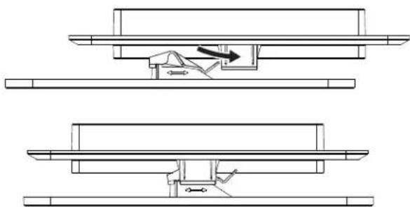 BROAN Roomside BELS8 - Re-install wiring panel and secure with screw from parts bag. - 6