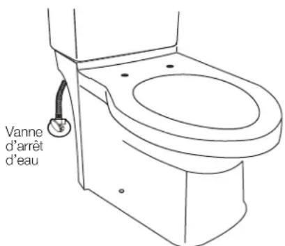 ProFlo PF9002SWH - Pour connecter l'alimentation en eau - 1