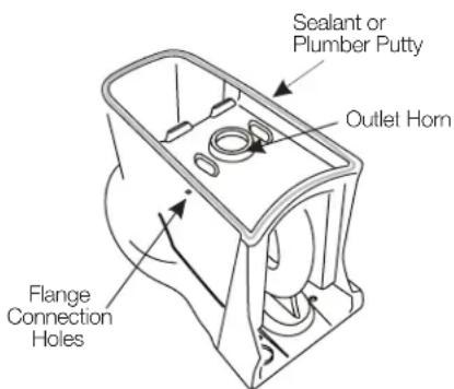 ProFlo PF9002SWH - Install Water Closet Base - 1