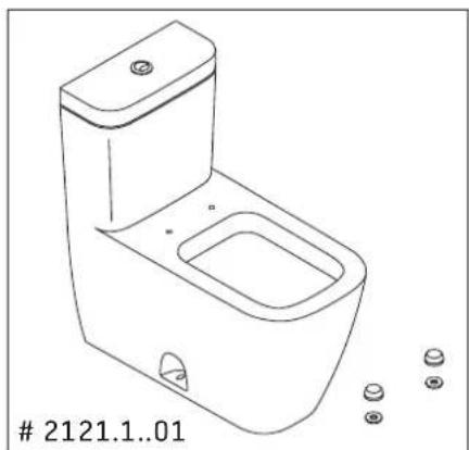 Duravit Happy D.2 2121010001 - Consignes d'installation - 1