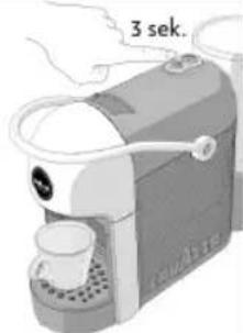 Lavazza Jolie Plus - Programmierung der Kaffeemenge - 2