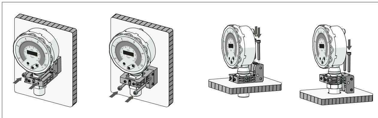 IFM PG1401 - Mounting with mounting bracket - 1