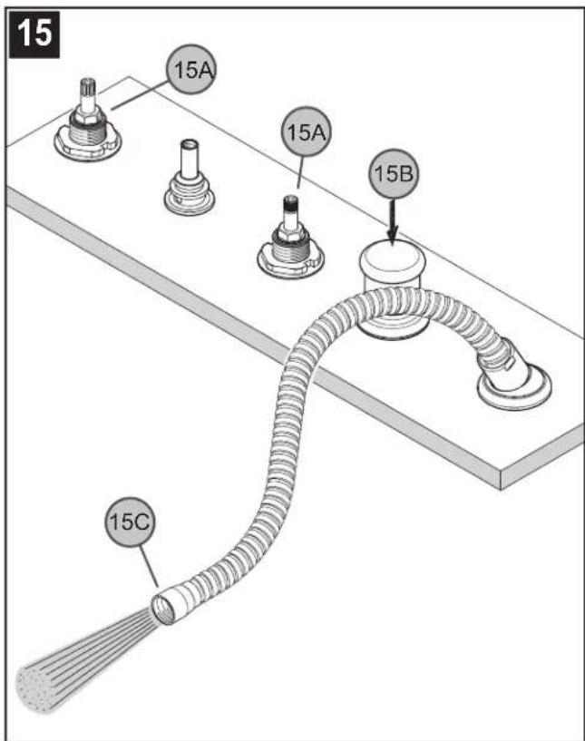 Pfister LG15407K - DIVERTER VALVE FUNCTION - 1