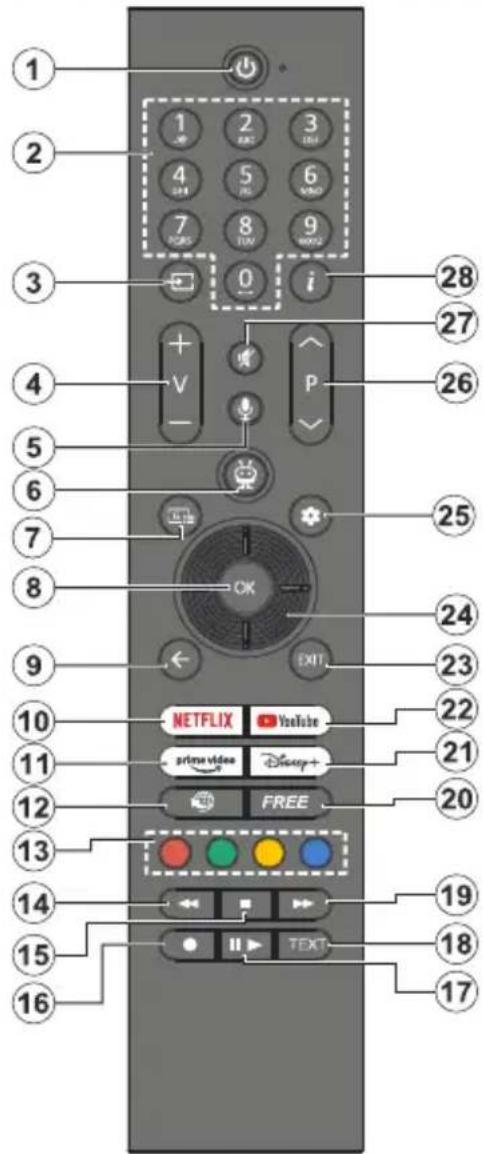 TECHNISAT TechniVision UHD55 Pro - Télécommande - 1