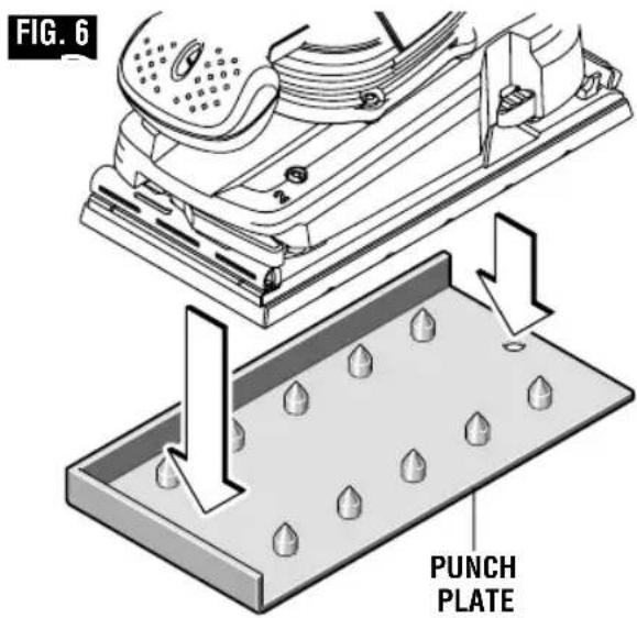 BOSCH OS50VC Professional - PUNCH PLATE - 1