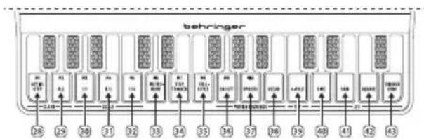 BEHRINGER UBXa MINI - UB-Xa MINI Controls - 4