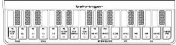 BEHRINGER UBXa MINI - UB-Xa MINI Controlli - 2