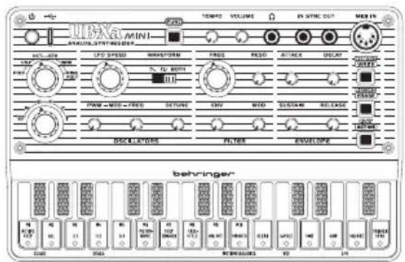 BEHRINGER UBXa MINI - UB-Xa MINI Bediening - 1