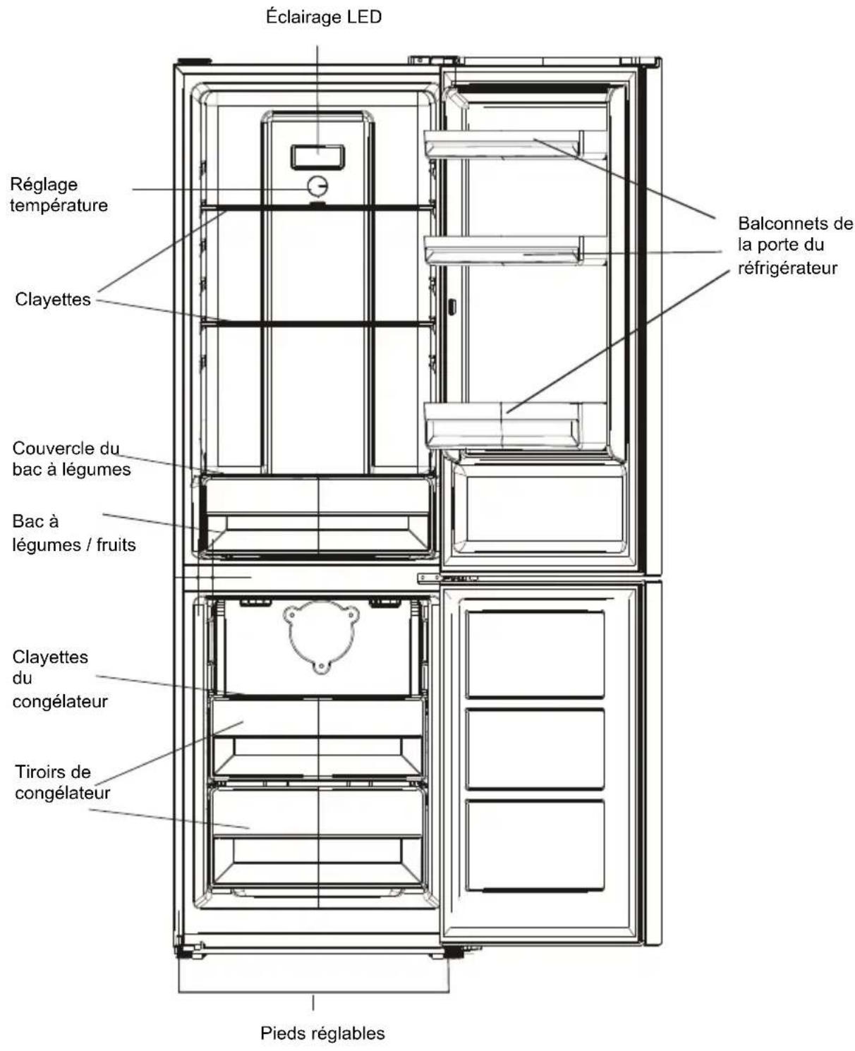 Exquisit CDJ255NF040EB - Description du produit - 1