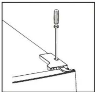 Exquisit CDJ255NF040EB - Inversion du sens d'ouverture de la porte - 4