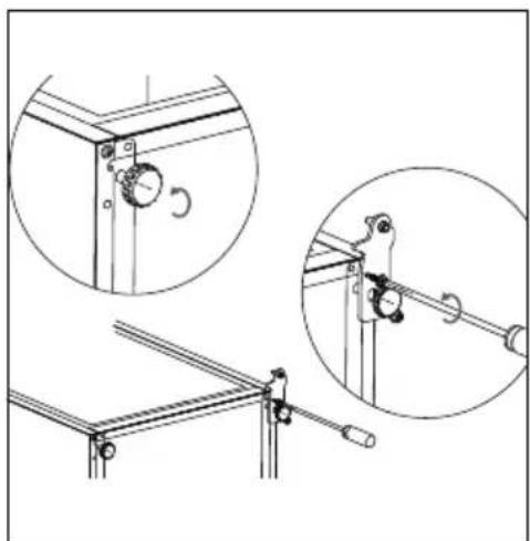 MEDION MD 37689 - Cambio de la bisagra de la puerta - 9