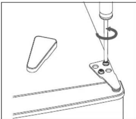 MEDION MD 37689 - Changing the door hinges - 2