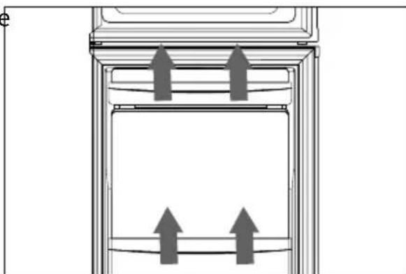 MEDION MD 37689 - Removing/inserting door compartments - 1