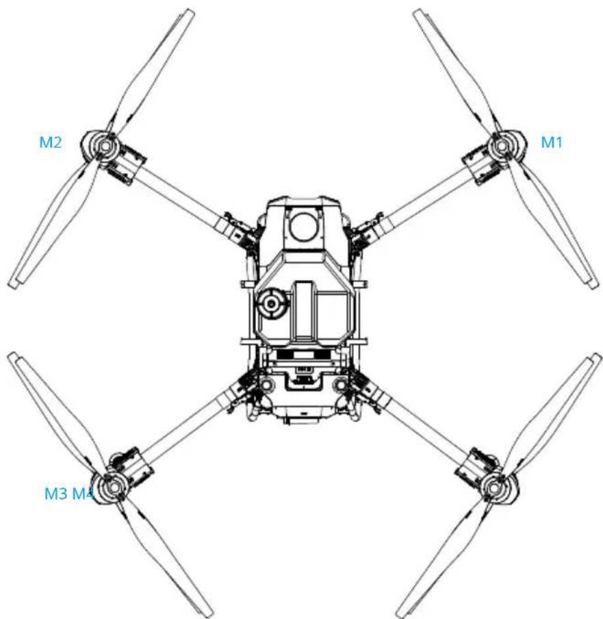 DJI Agras T50 - Λυχνίες LED αεροσκάφους - 1