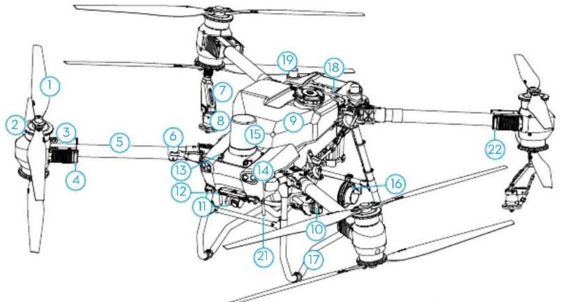 DJI Agras T50 - T50 - 1