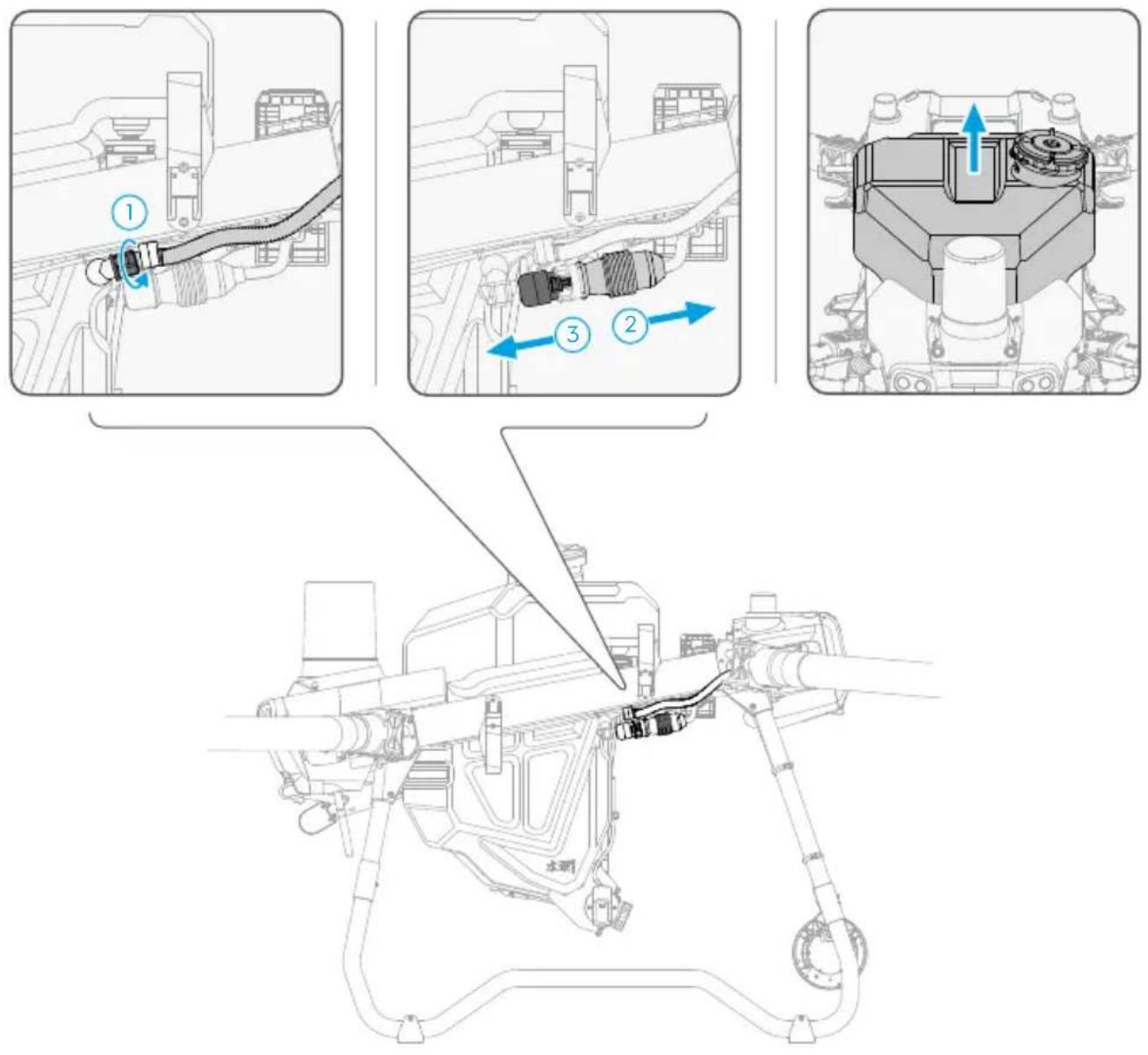 DJI Agras T50 - Εγκατάσταση - 1
