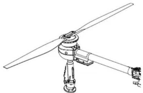 DJI Agras T50 - Σύστημα προώθησης - 2