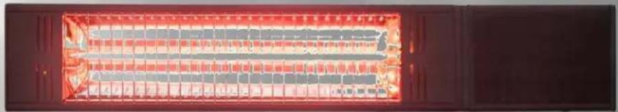 WESTINGHOUSE WES311892 - RADIATEUR INFRAROUGE MURAL POUR TERRASSE AVEC TÉLECOMMANDE - 1