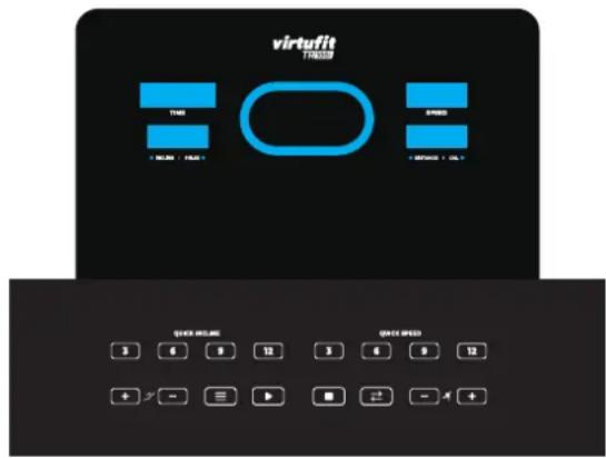 VirtuFit TR100i - CONSOLE (FIG.A) - 1