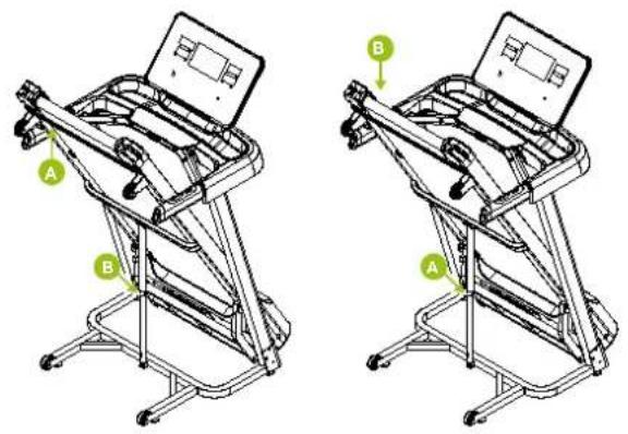 VirtuFit TR100i - FOLDING AND UNFOLDING INSTRUCTIONS - 1