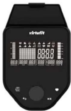 VirtuFit CTR200i - A KONZOL ÁTTEKINTÉSE (A. ÁBRA) - 1