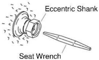 KOHLER Clearwater K78563 - Install the Eccentric Shank - 2