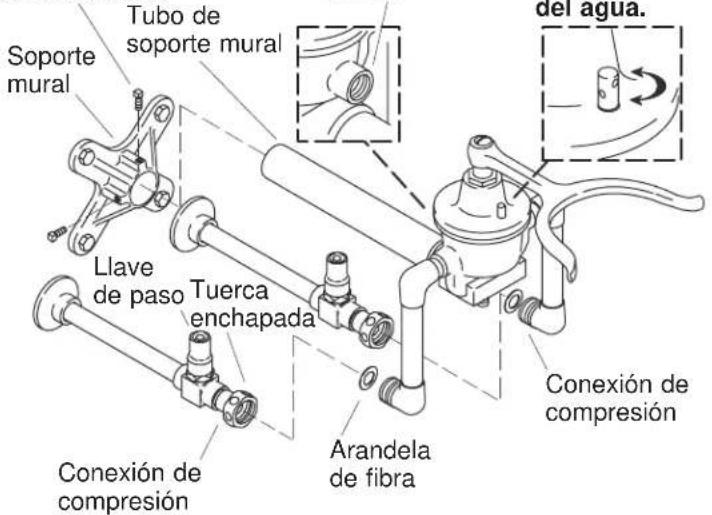 KOHLER sink K13710A - Instale el control (cont.) - 1