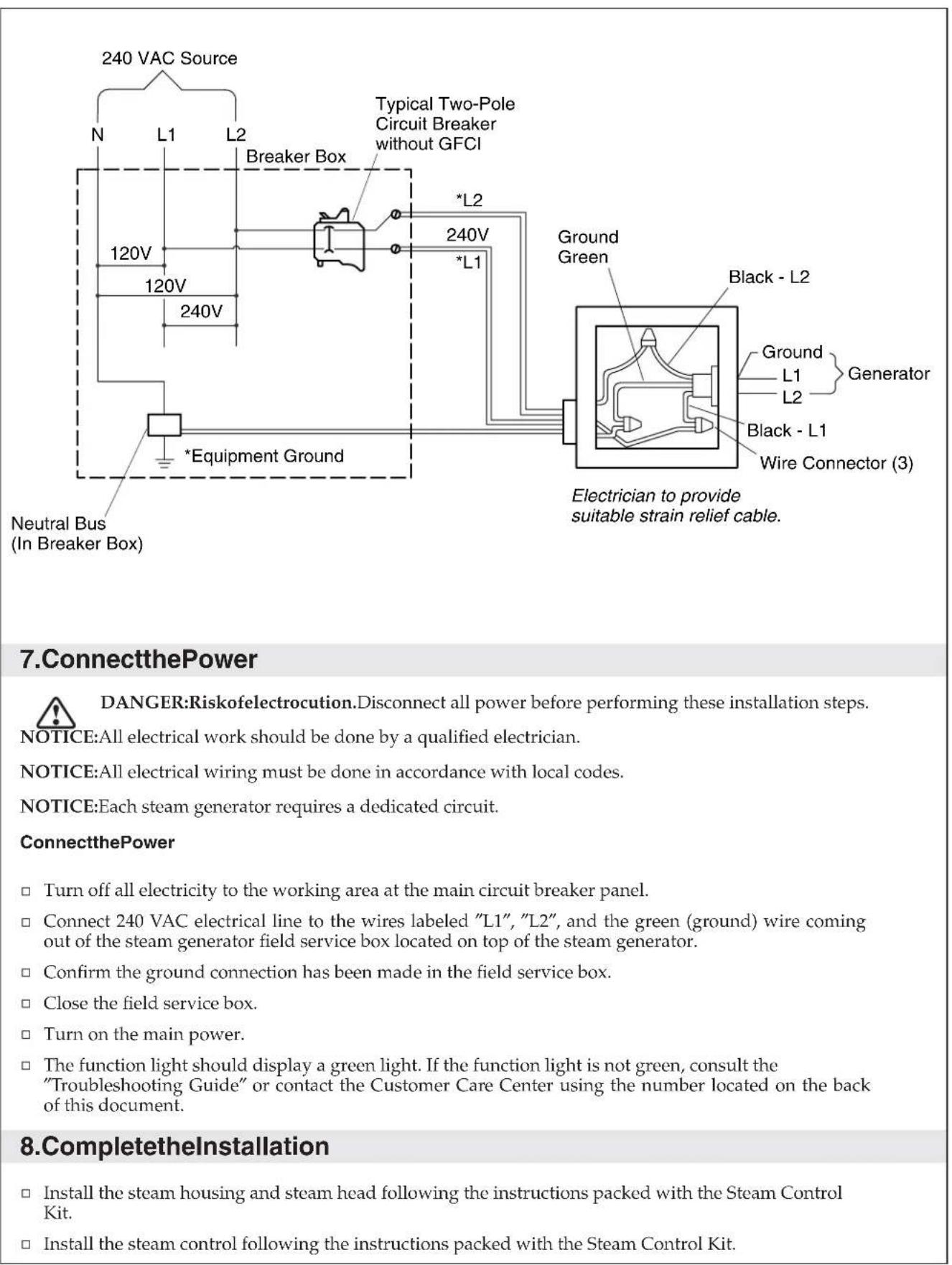 KOHLER K1658 - InstalltheSteamLine - 2