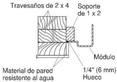 KOHLER Freewill K12213 - Fije el modulo a la estrutura de travesanos - 3
