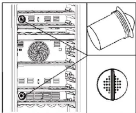 HAIER HWS79GDG - Insetimento del filtro: - 1