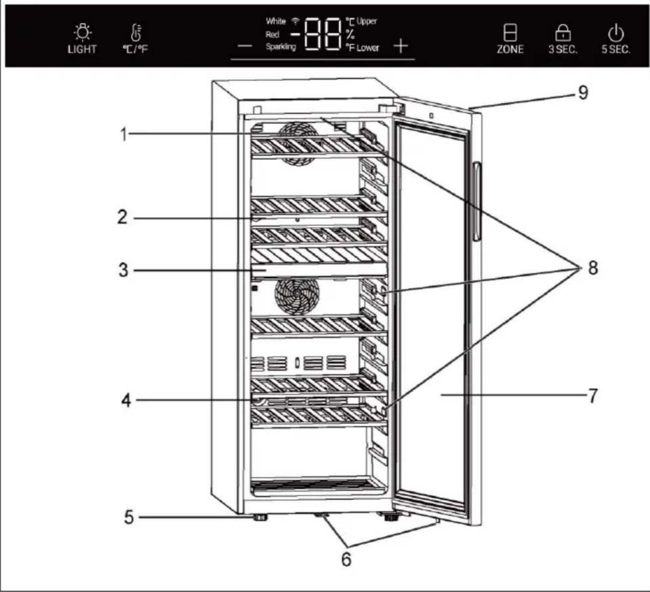 HAIER HWS79GDG - Remarque - 1