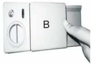 BLAUPUNKT 5VF410NP - Einfüllen des Geschirrreinigers - 2
