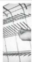 BLAUPUNKT 5VF410NP - Folding Spikes of Lower Basket - 1
