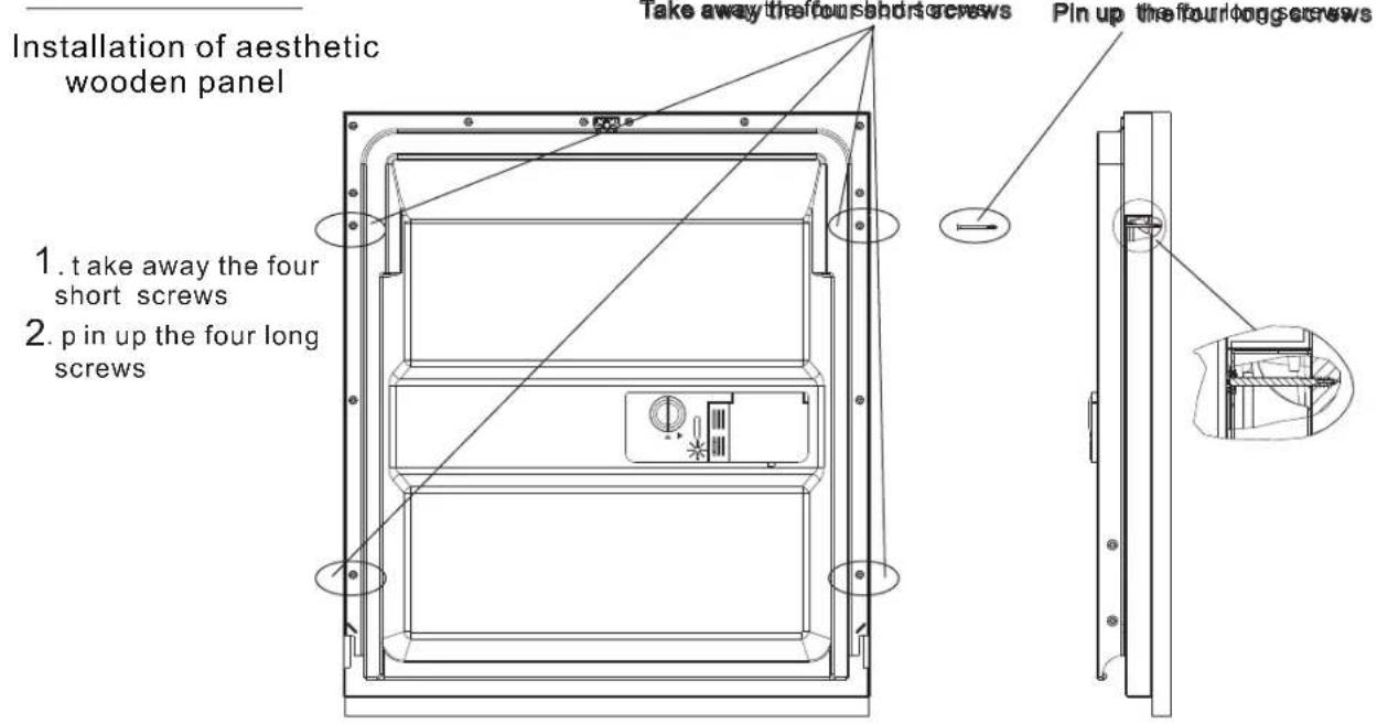 BLAUPUNKT 5VF410NP - - Aesthetic panel's dimensions and installation - 3