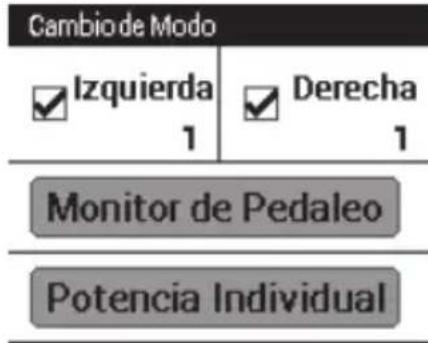 PIONEER SGYPMLTC - Cambiar al modo de supervisión de pedaleo - 1