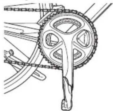 PIONEER SBTLT91 - Drehen Sie den Kurbelarm in eine zum Boden senkrechte Stellung. - 1